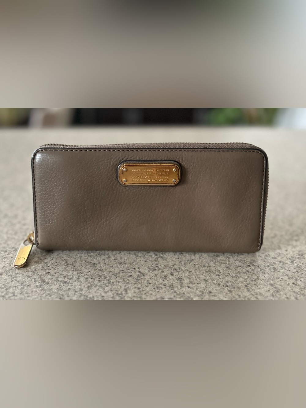 MARC BY MARC JACOBS Wallet Faded Aluminum